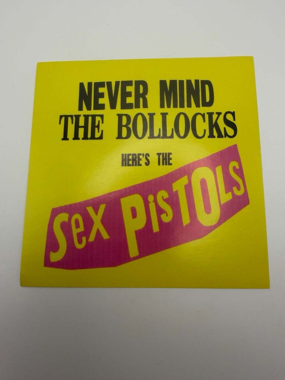 Sex Pistols Never Mind The Bollocks Sticker Decal